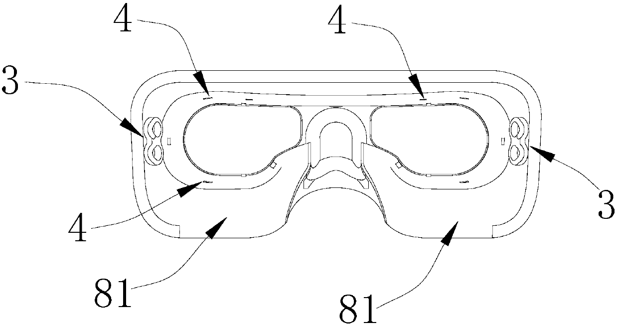 A kind of multifunctional comprehensive glasses for preventing myopia-beauty-enhancing memory-massage