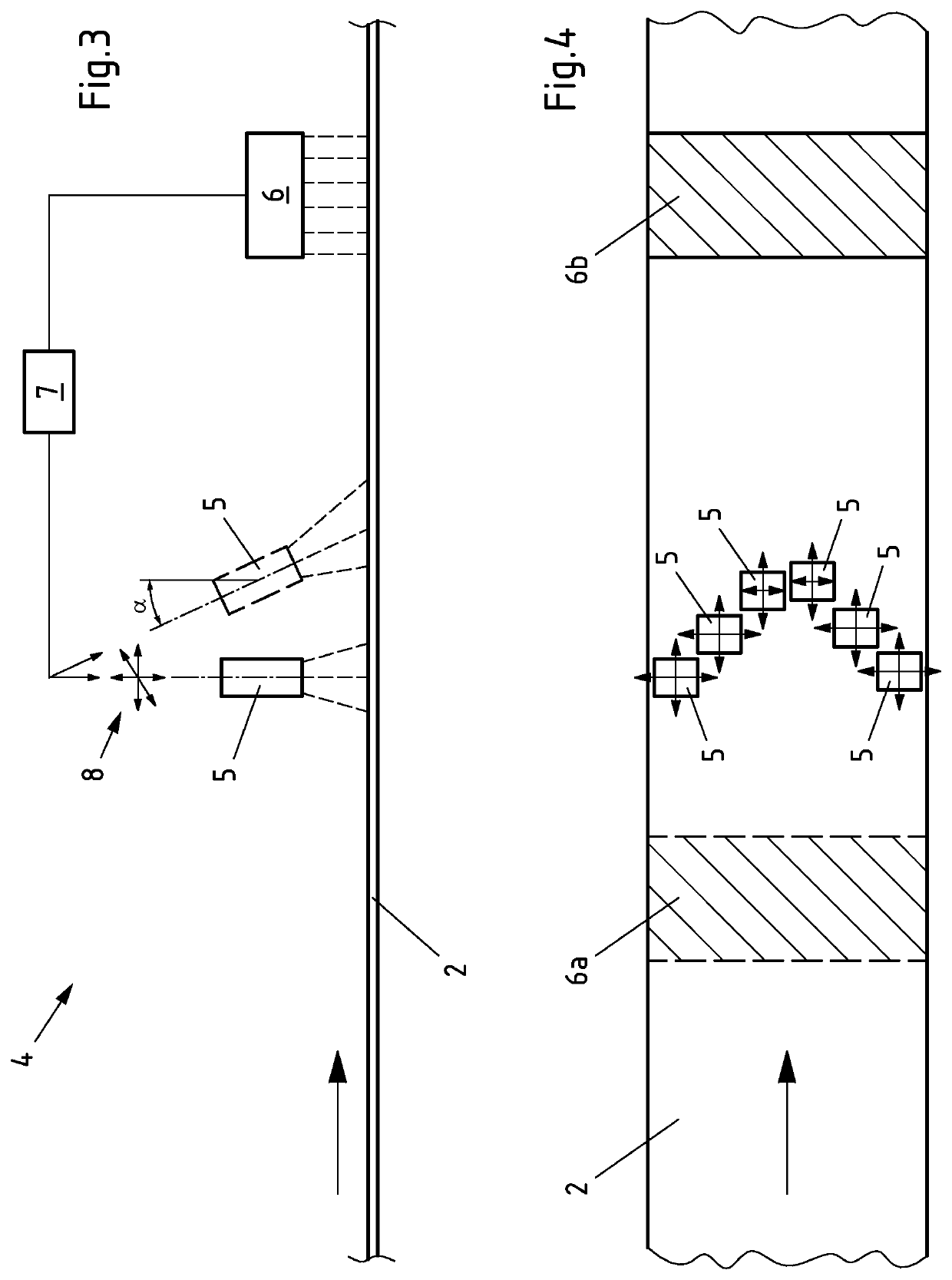 Method and device for changing the temperature of metal strips in a flatness-adaptive manner