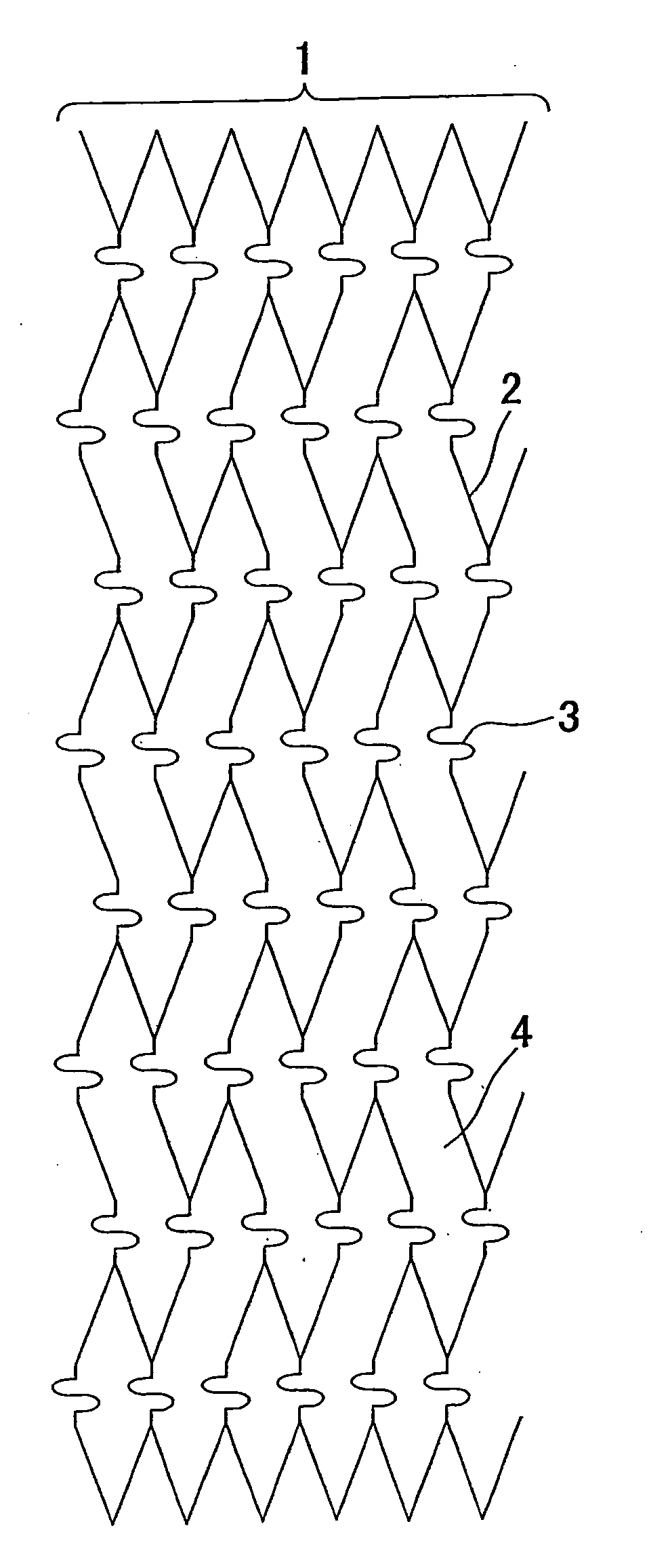 Stent for intracranial vascular therapy and process for producing the same