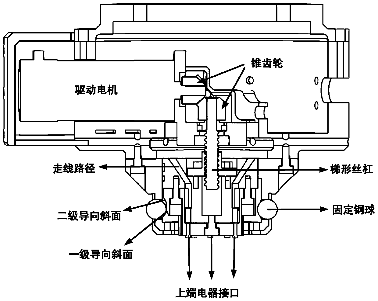 Robot interface capable of rapidly changing end-effecter