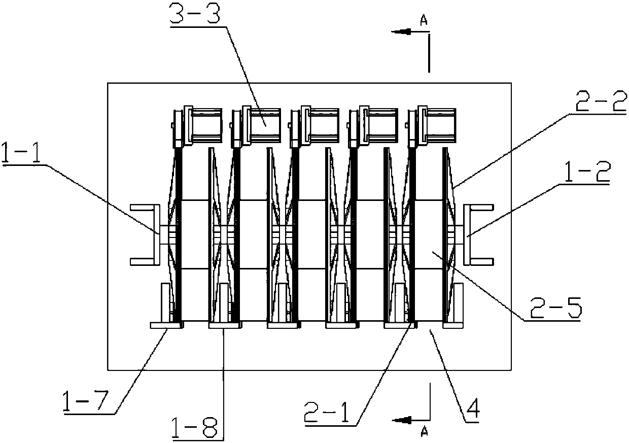 Turnplate type card storage device