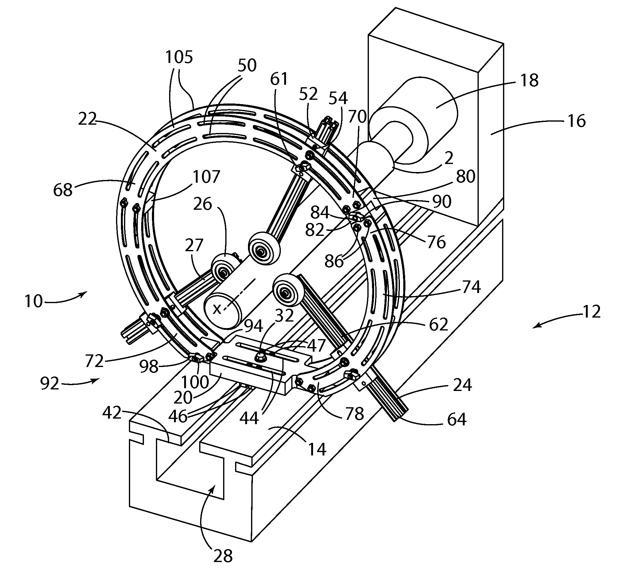 Lathe work piece support tool