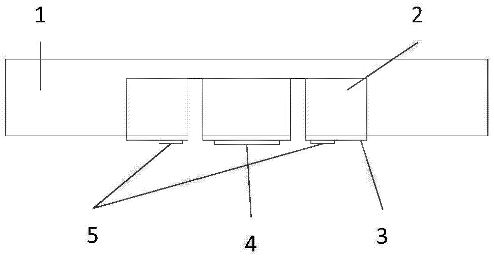 Two-dimensional thermal wind speed and direction sensor based on ceramic package and its manufacturing method