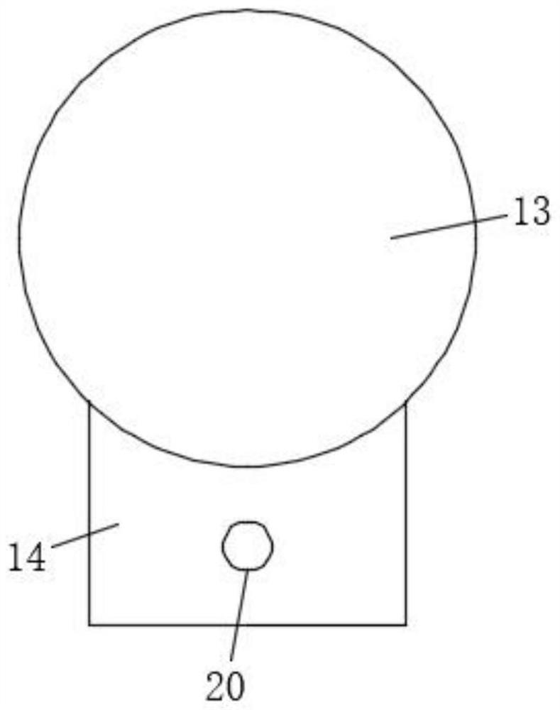 Special device for basketball trisection training