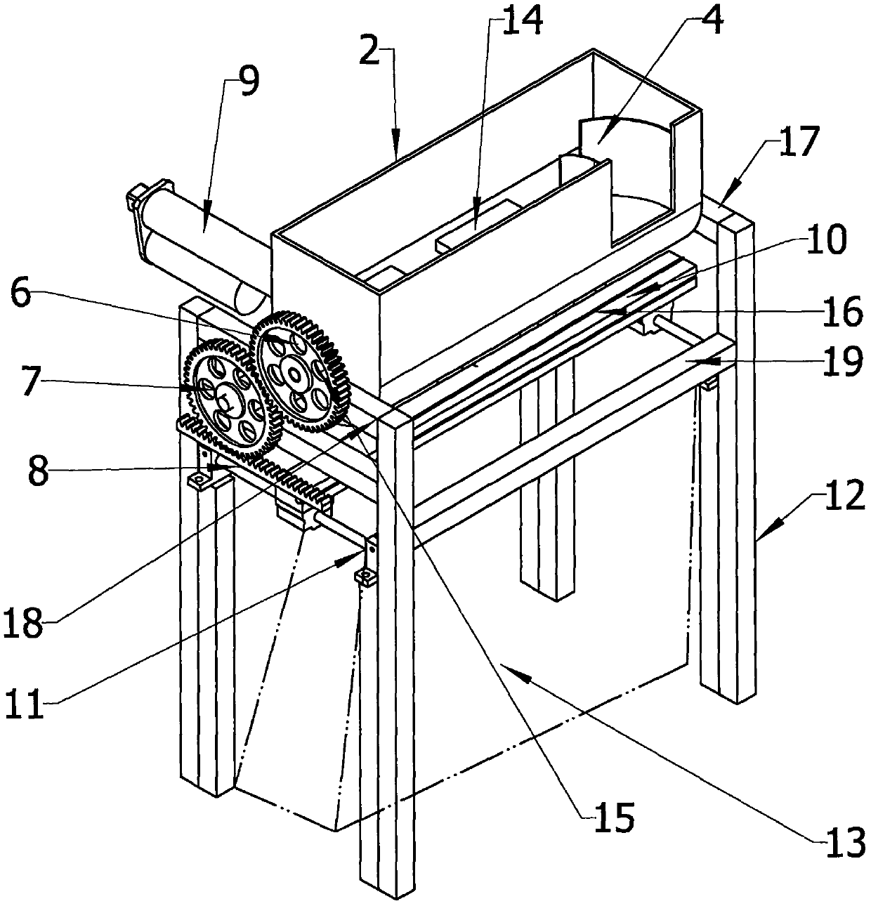 A continuous automatic mousetrap