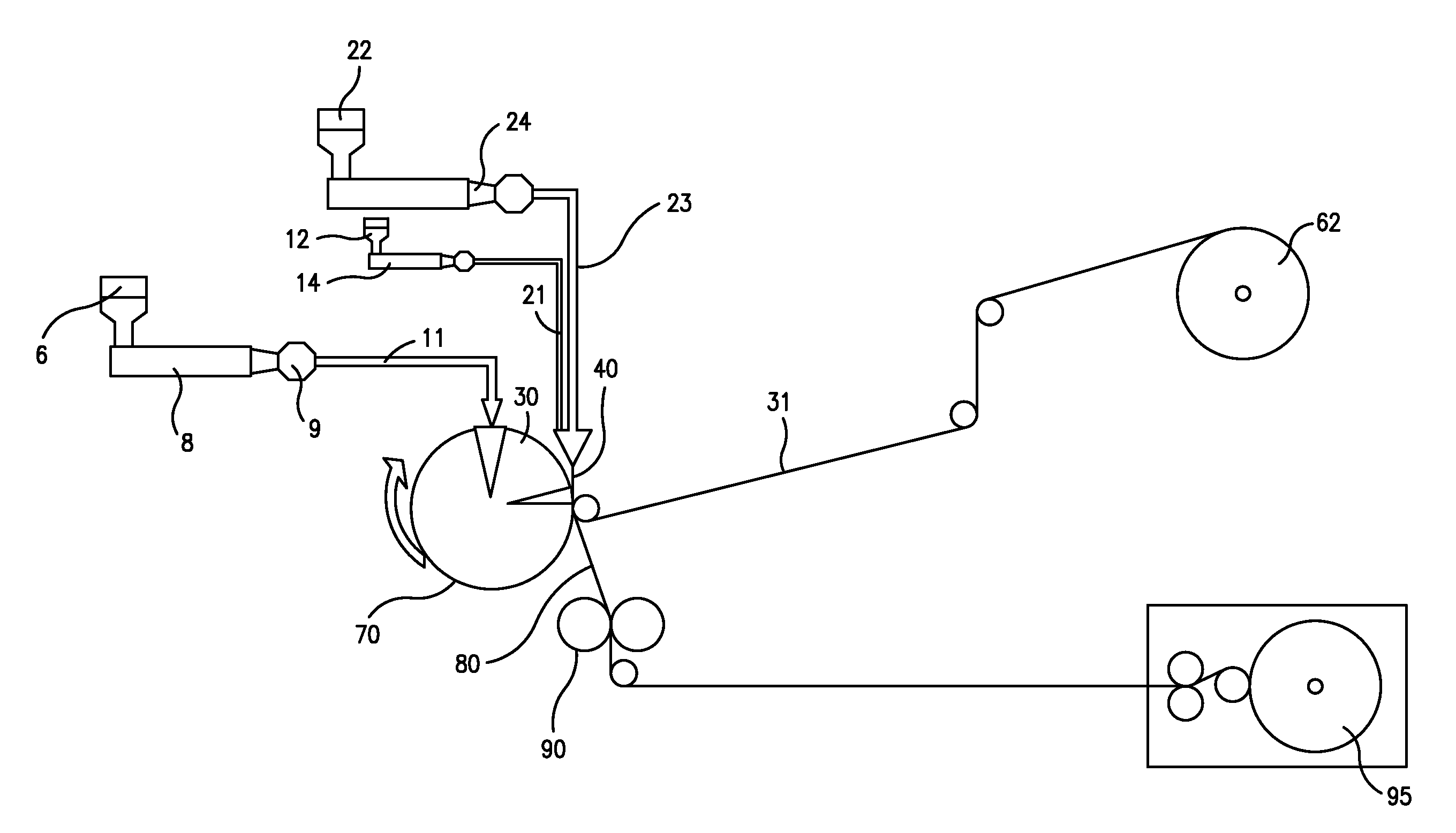 Elastic Composite Containing a Low Strength and Lightweight Nonwoven Facing