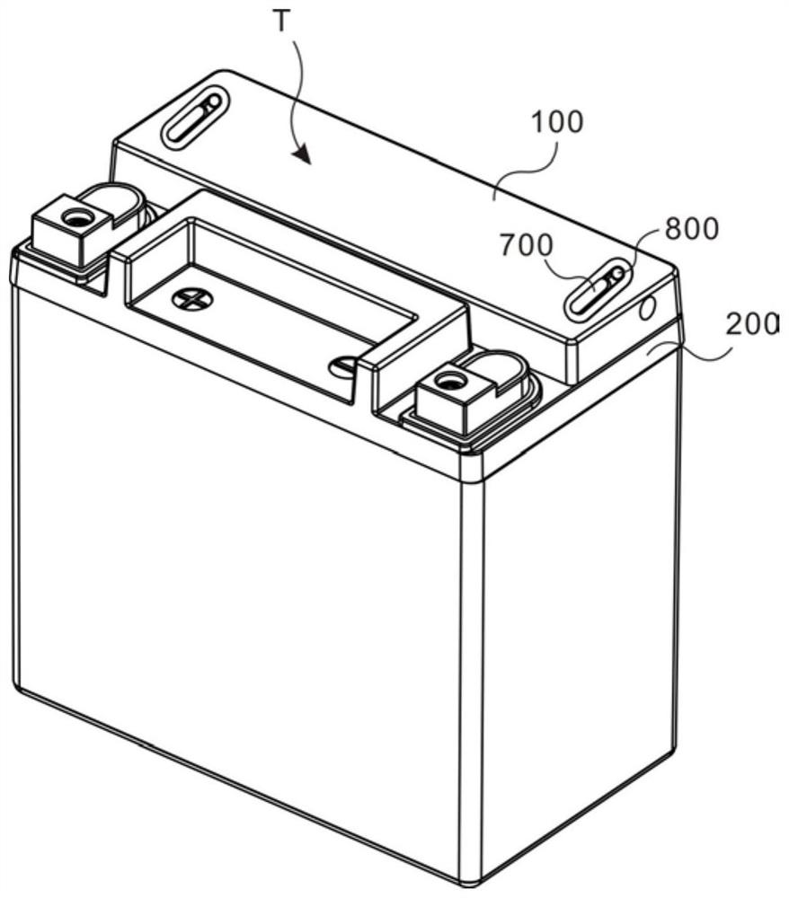 A battery pack that is convenient for the disassembly of a motorcycle battery pack