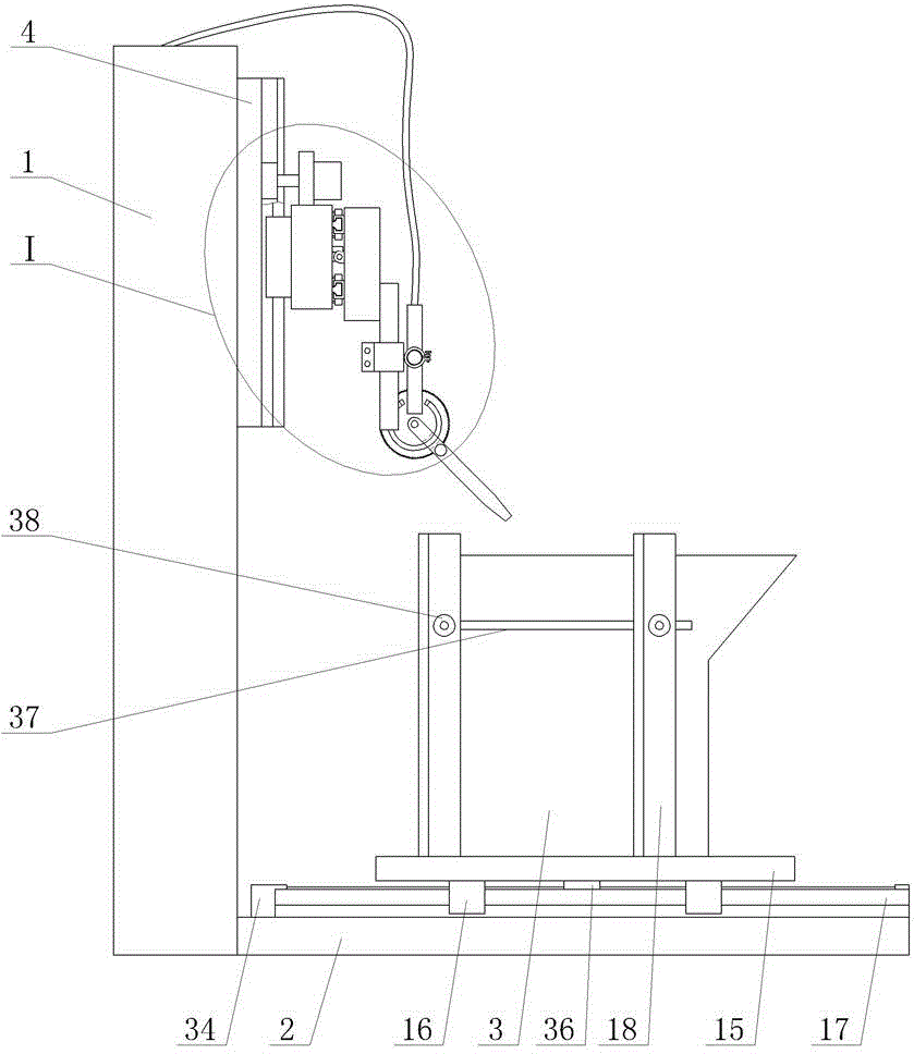 Automatic two-gun welding for heating stove