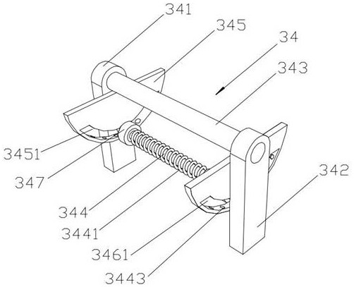 Clamping gripper of rescue robot