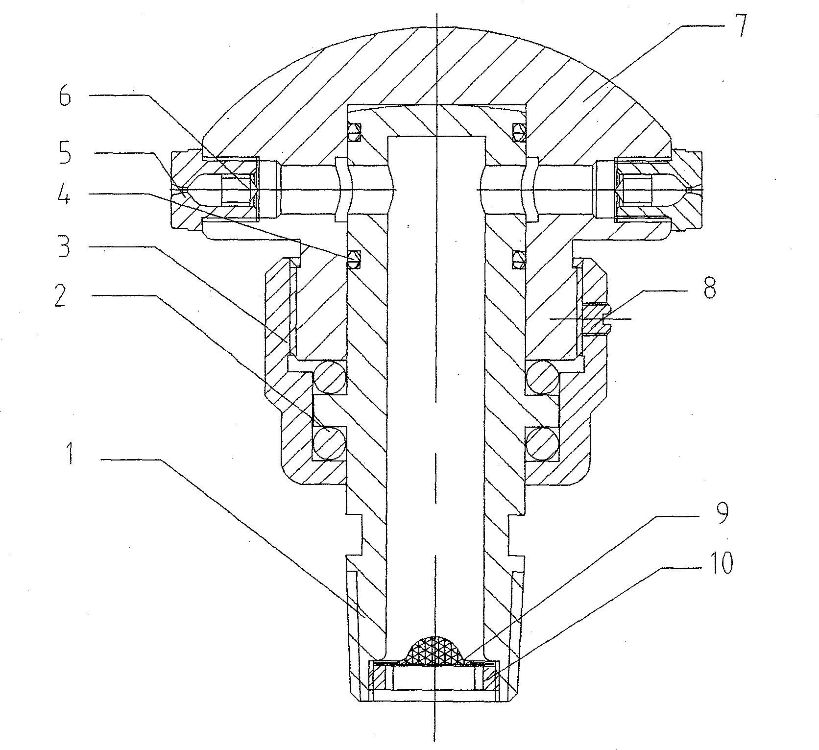 Rotary water mist sprayer