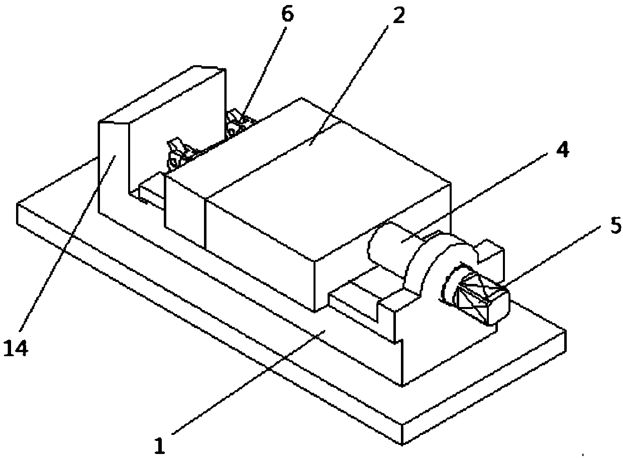 A kind of multipurpose hydraulic vise and working method thereof