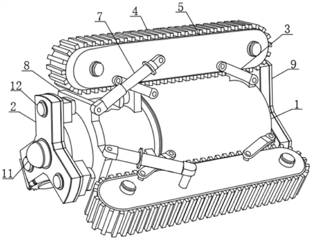 Underwater inspection robot based on remote intelligent control