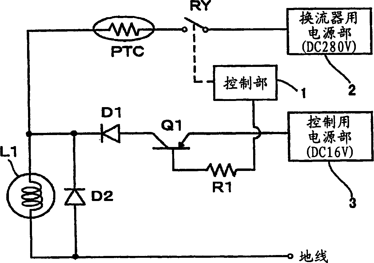 Solenoid valve control device and air conditioner provided with solenoid valve control device