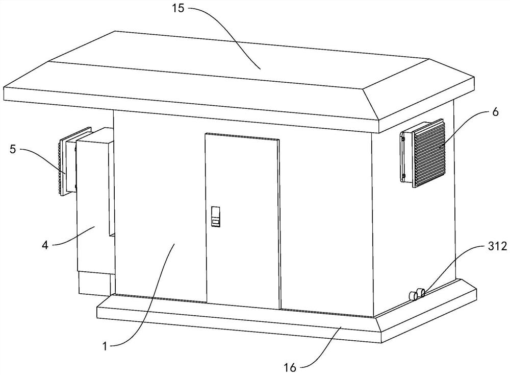 Damp-proof box-type transformer