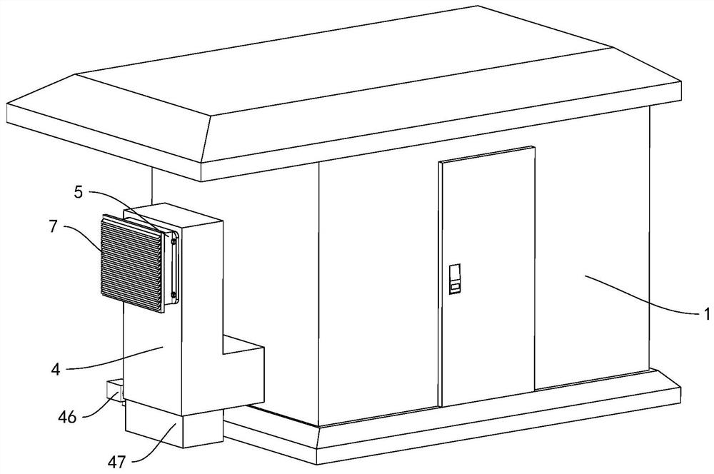 Damp-proof box-type transformer