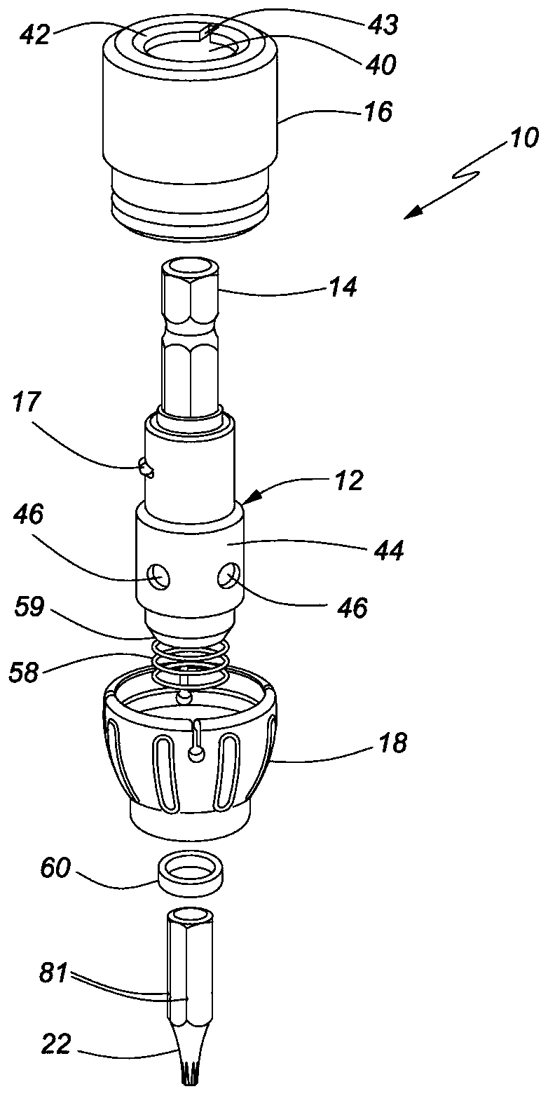 Screwdrivers for use with impact drivers