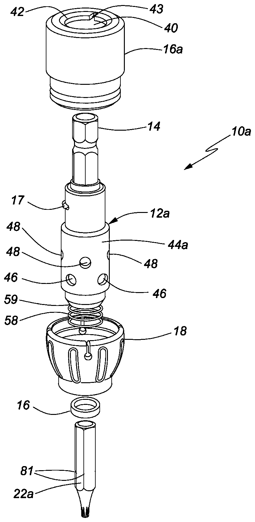 Screwdrivers for use with impact drivers