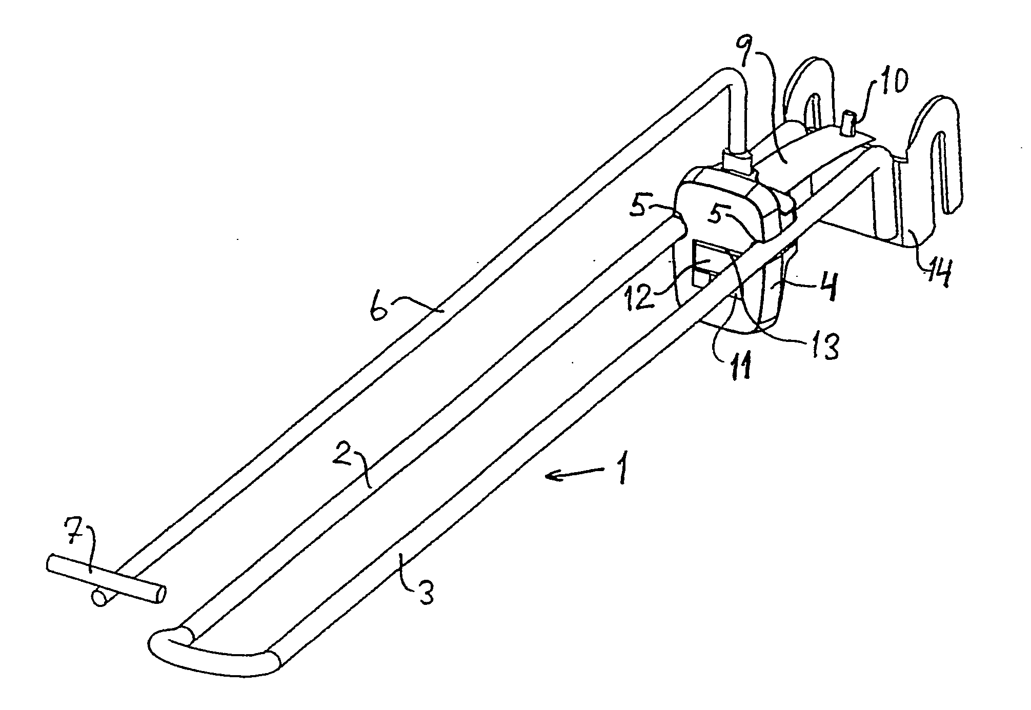 Arrangement for merchandise display prongs