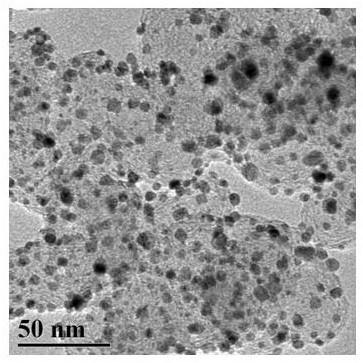 Preparation method of carbon-loaded platinum-based alloy catalyst