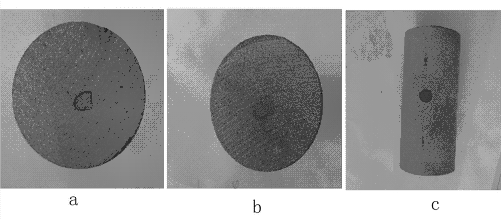 Method for screening rock sample by measuring fixed porosity