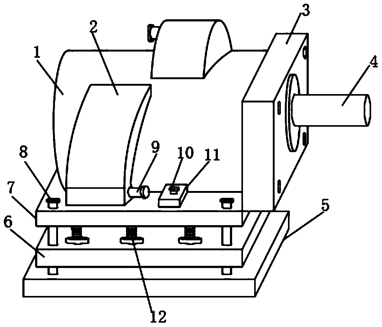 Digital type intelligent electronic speed controller of diesel engine