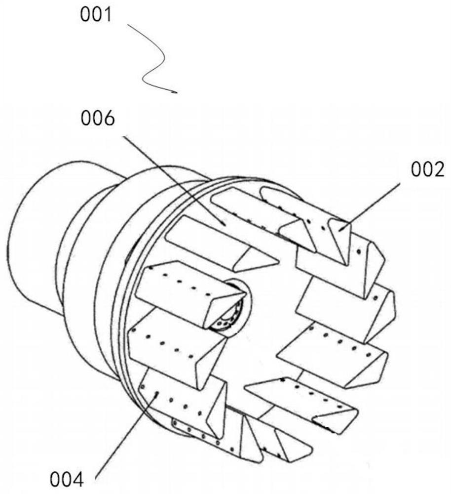 Gas turbine combustor nozzle and method for premixing fuel and air in nozzle