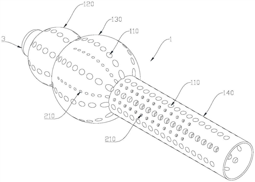 Nasal cavity support and nasal cavity irrigation system