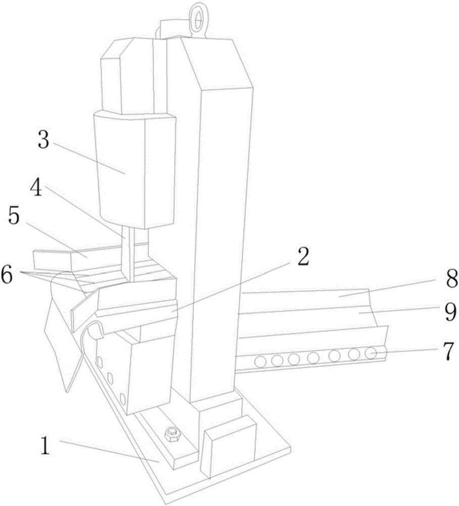 Improved bamboo cutting machine