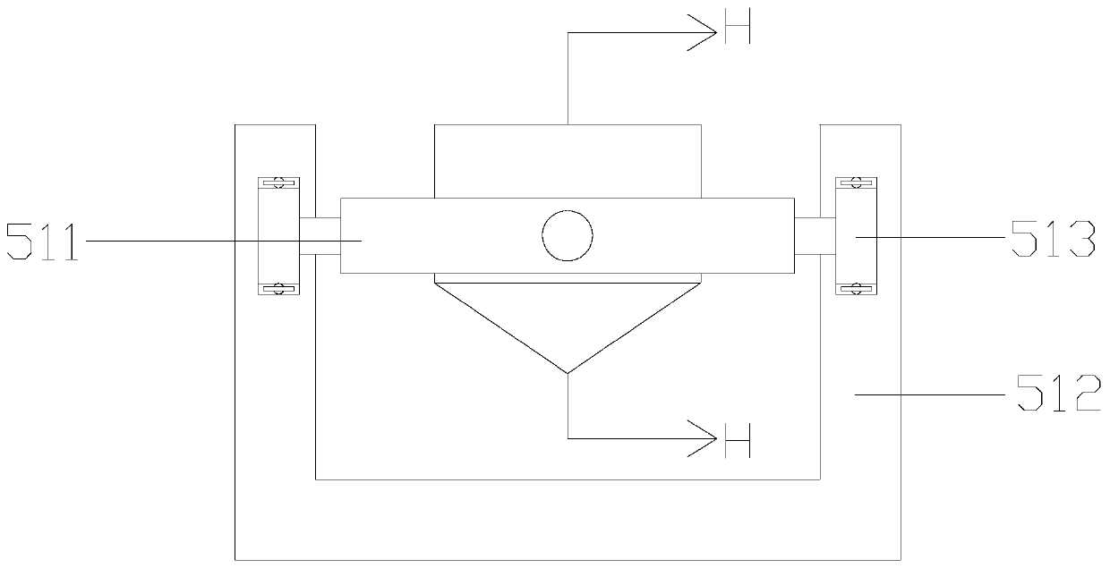 LED lamp installation device based on gravity stabilization