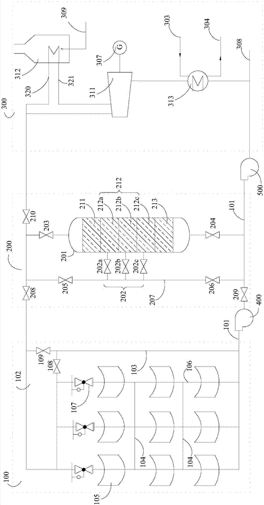 All-weather solar power generation method and system doing work based on heat engine expansion