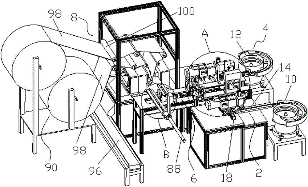 Toner cartridge ink cylinder component assembler for printer