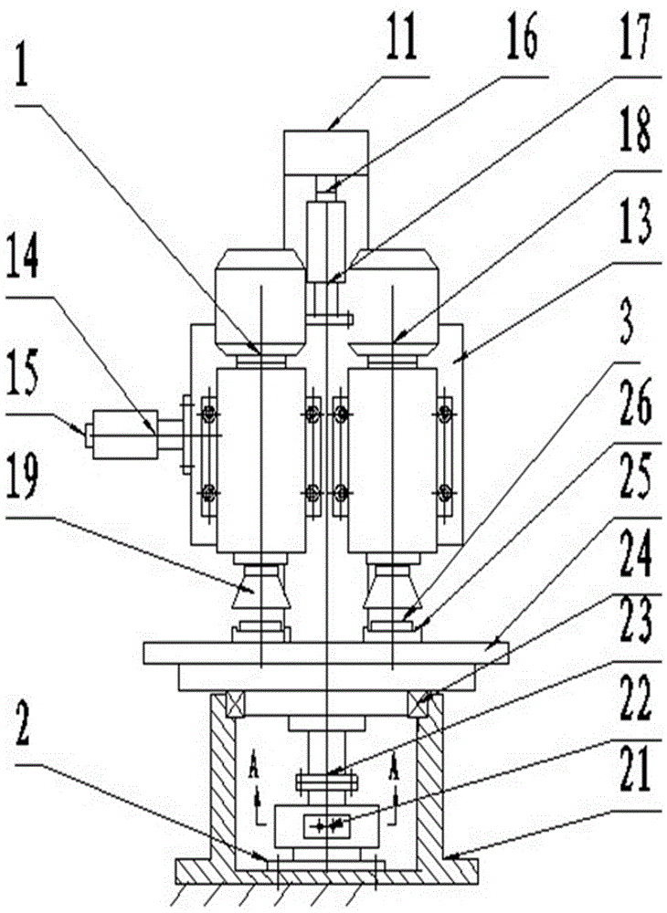 Double-head double-position disc brake pad steel backing polishing and de-rusting device