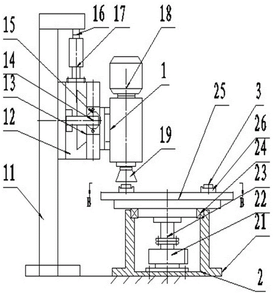 Double-head double-position disc brake pad steel backing polishing and de-rusting device