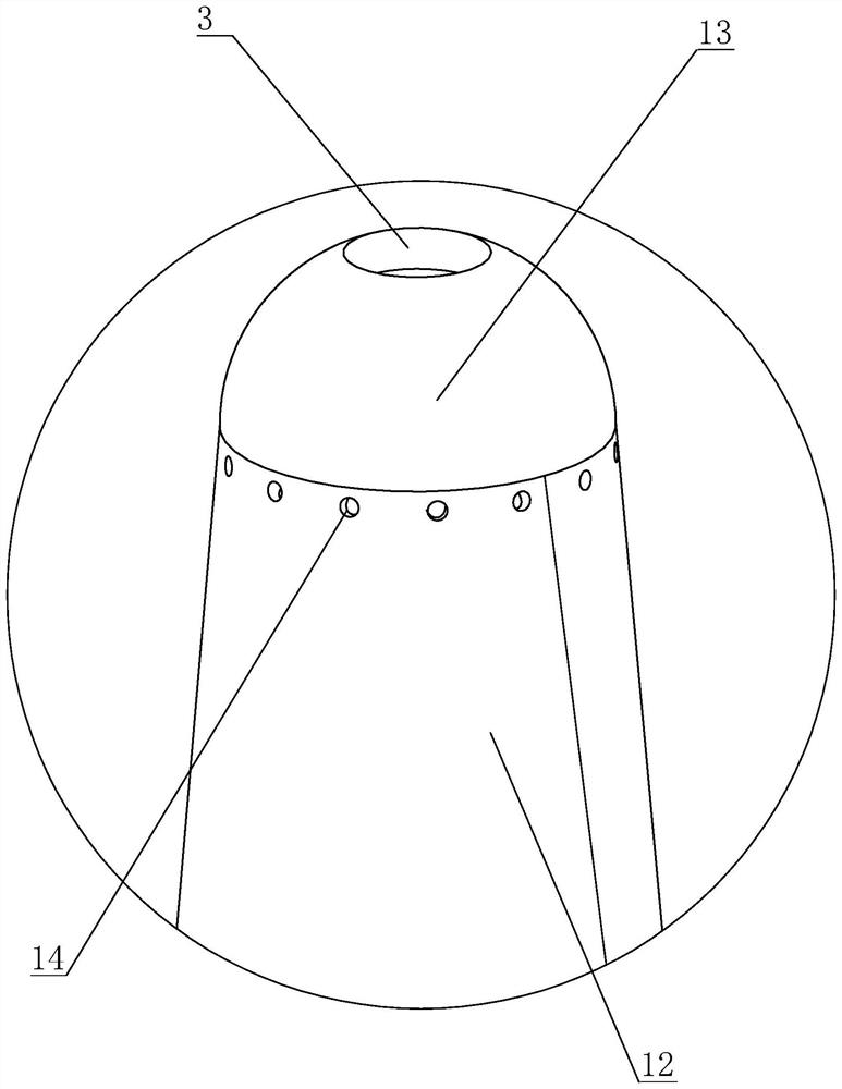 Auxiliary cleaning equipment for hemorrhoid operation for general surgery department diseases