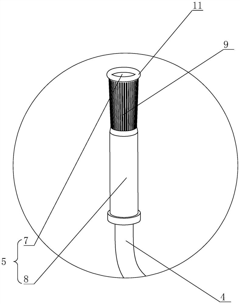 Auxiliary cleaning equipment for hemorrhoid operation for general surgery department diseases