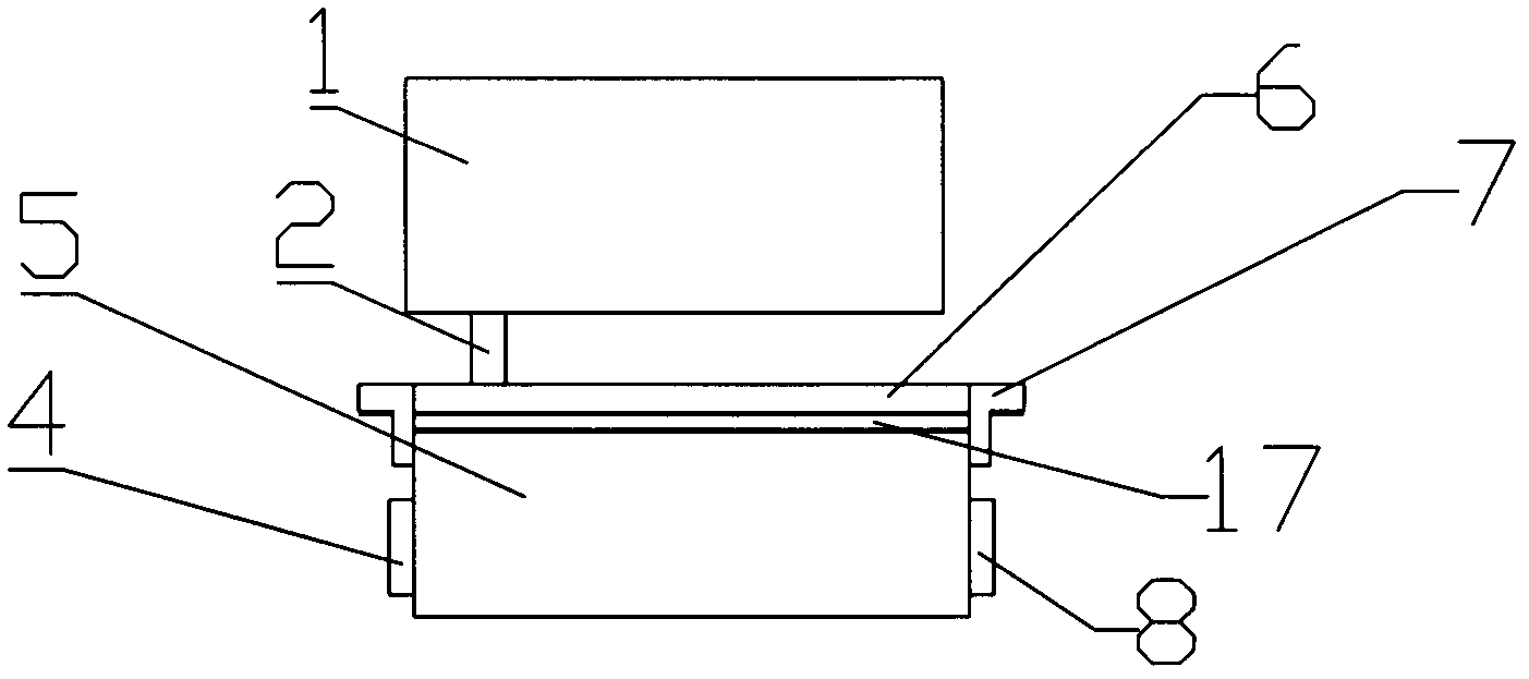 Network cabinet with air conditioner arranged at top