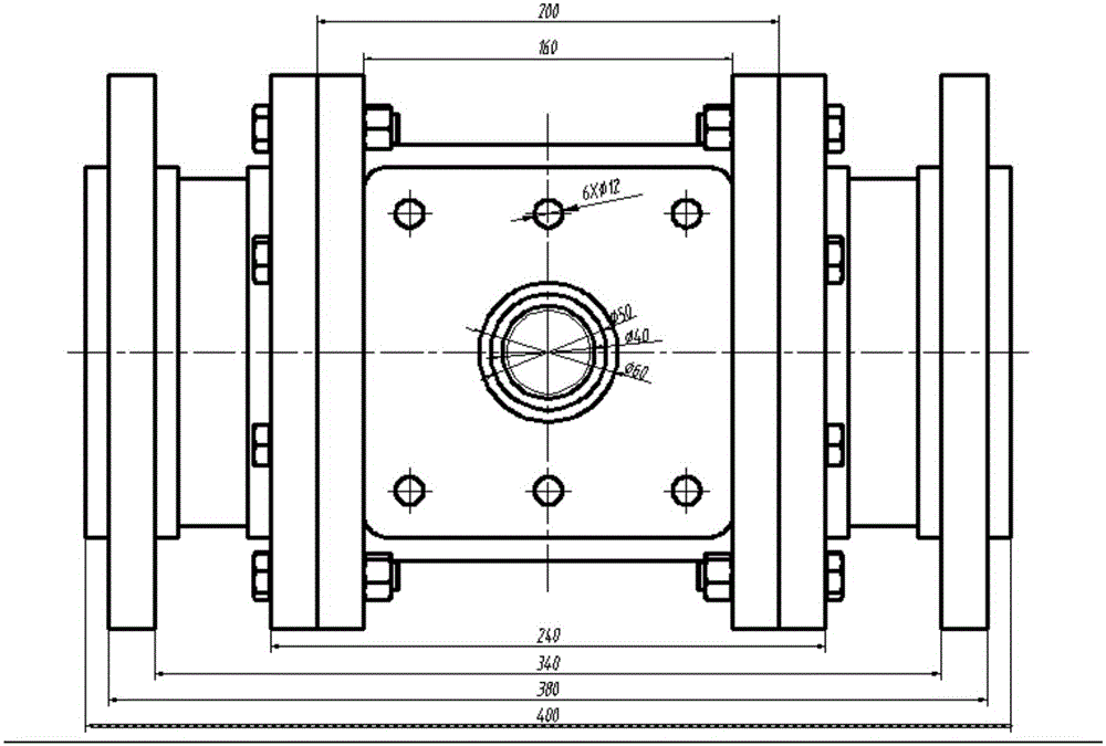 Rotary four-eccentricity ball valve