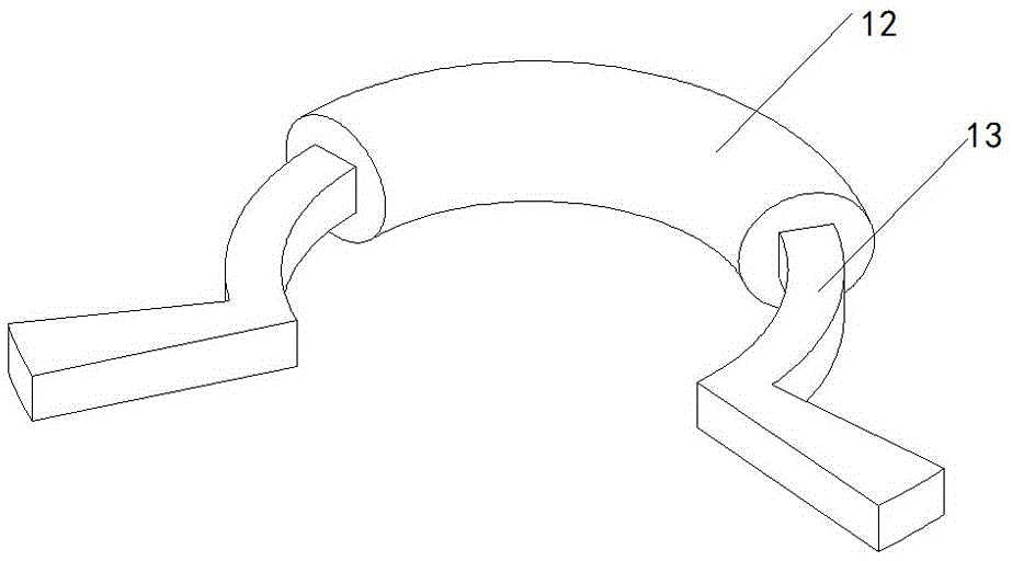 Wing pendulum marine riser vortex induced vibration self-generation monitoring device