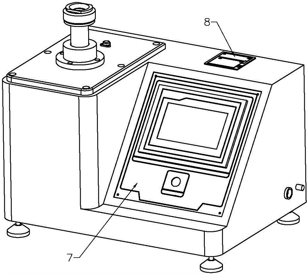 Leather bursting tester