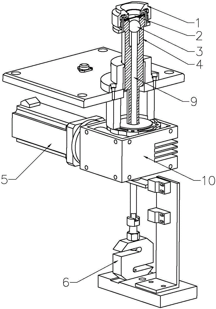 Leather bursting tester