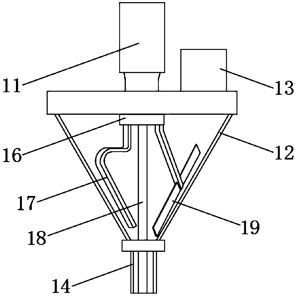 Soybean protein packaging device