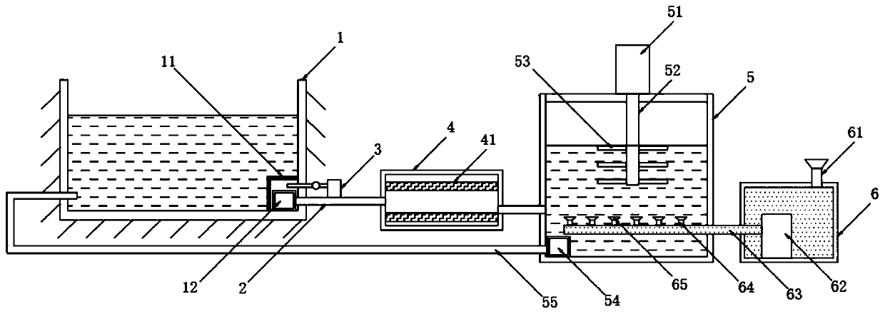 Device for purification and elimination of peculiar smell in breeding wastewater and operation method thereof