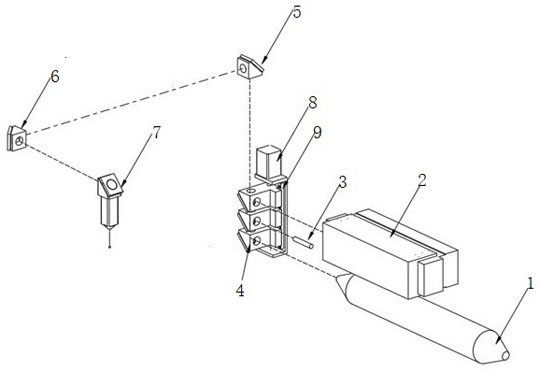 Light beam switching mechanism of laser engraving and cutting machine