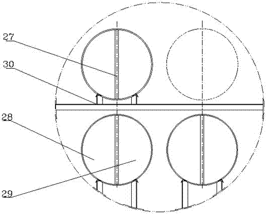 Compound corrugated tube heat exchanger