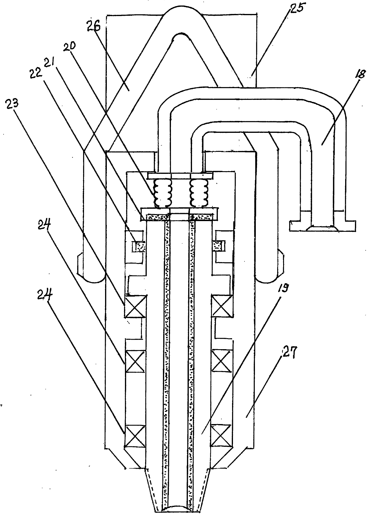 Low-temperature cryogenic quick drilling device