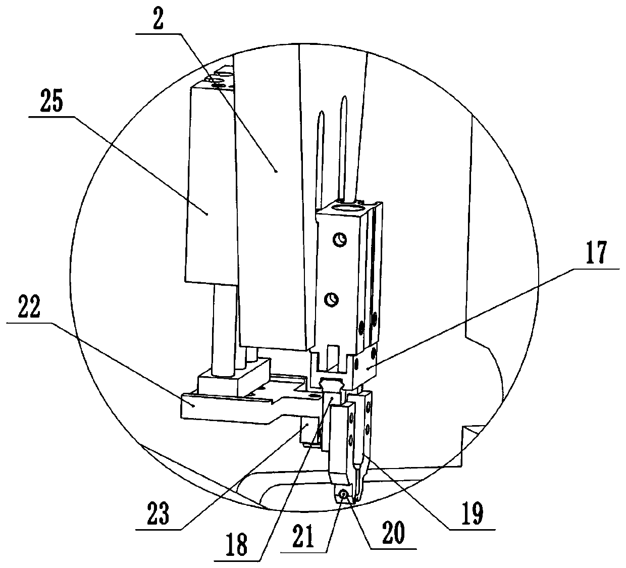 Full automatic wire tidying machine