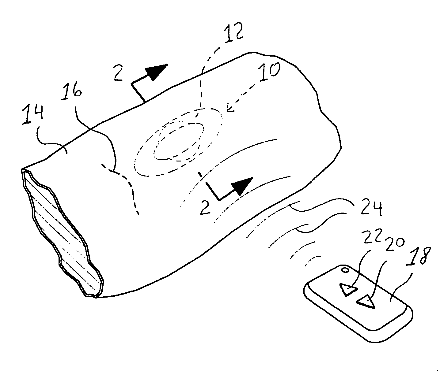 Tissue expander, system and method