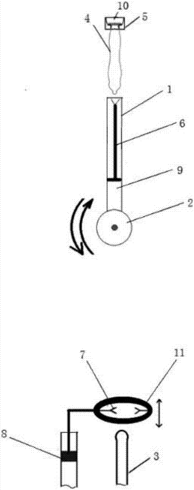 Automatic loading mechanism of condoms before detection