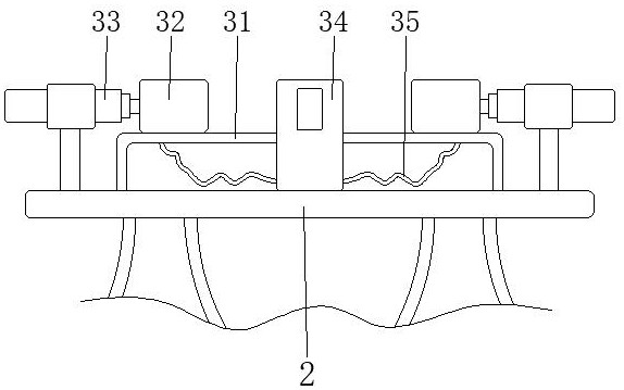 A bearing steel ball equalizing device