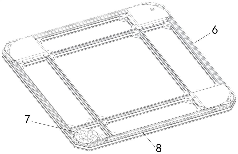 Goods taking device for unmanned supermarket and goods taking method